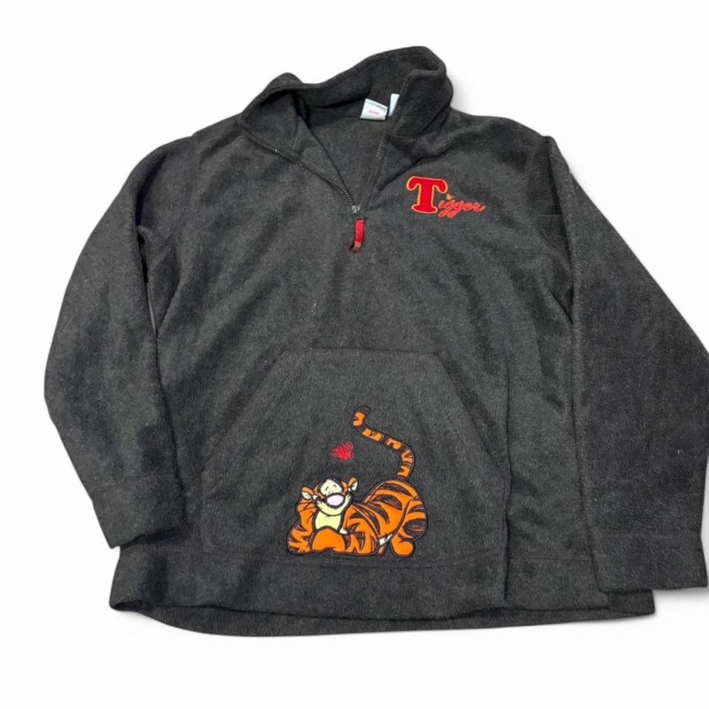 Disney Tigger Charcoal Fleece Outerwear